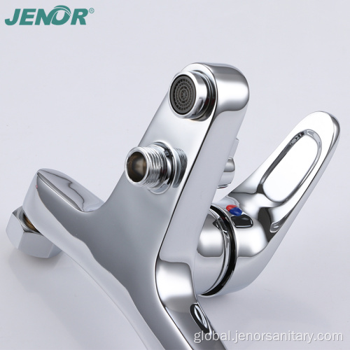 Exposed Bath And Shower Faucets Wall Mounted Single Handle Bath Shower Faucet Factory